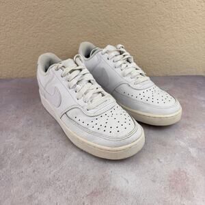 Nike Women's Court Vision Low Shoes - White - CD5434-100 Sz 7.5